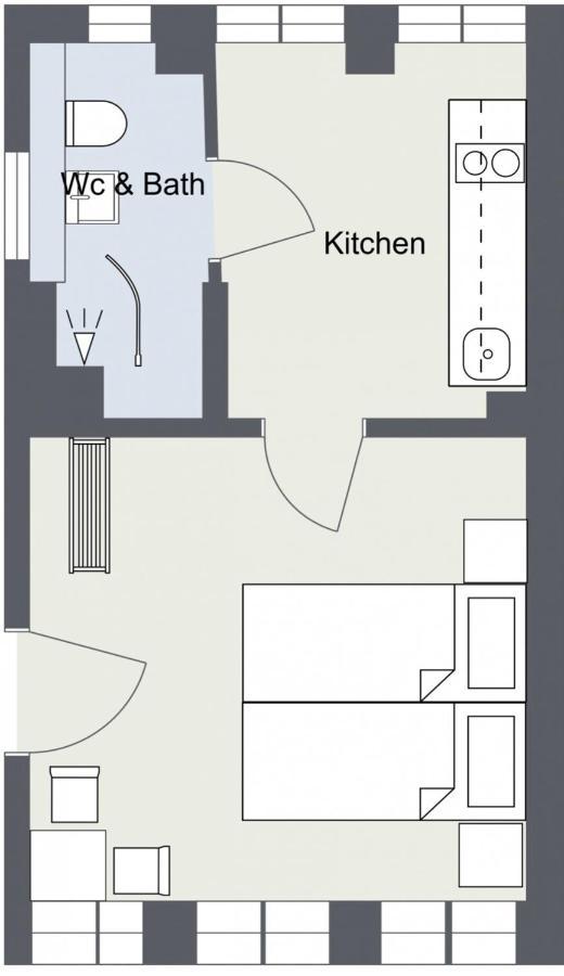Central Canal Apartments 1 - 8 Kopenhag Dış mekan fotoğraf
